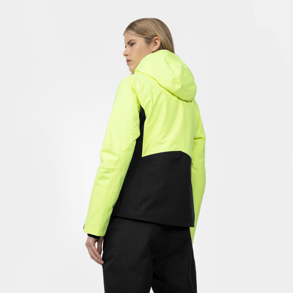 Women's 4FPRO Ski Jacket Black - Image 3